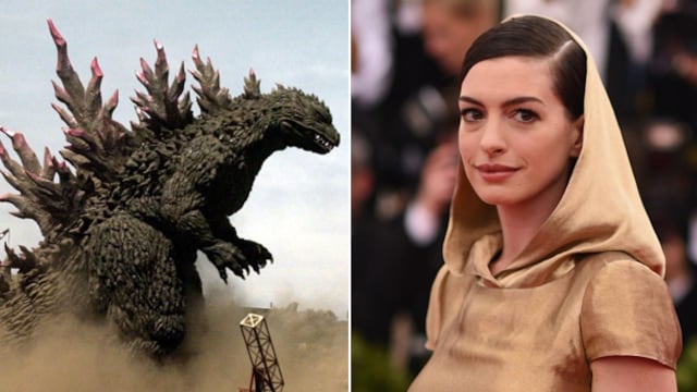 Productora de "Godzilla" contra nuevo filme de Anne Hathaway