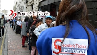 Link de devolución a fonavistas de los grupos N° 1 al 19, según el Banco de la Nación