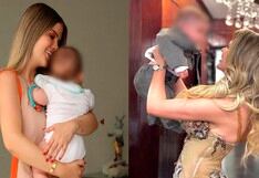 Brunella Horna presentó al bebé que tuvo con Richard Acuña | VIDEO