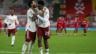 Arsenal eliminó al Liverpool en los octavos de final de la Carabao Cup en tanda de penales