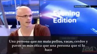 La entrevista que te podría convencer al veganismo [VIDEO]