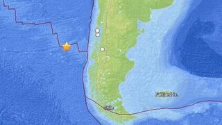 Un sismo de magnitud 6,5 se registró frente a la costa de Chile