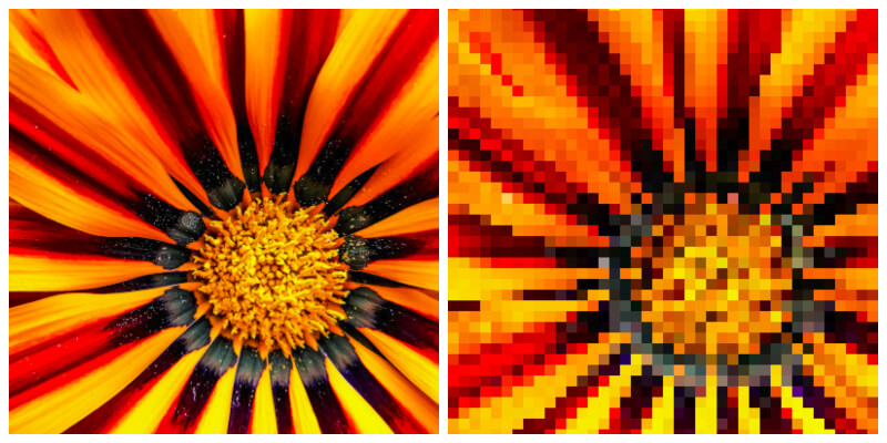 Image downsampling example