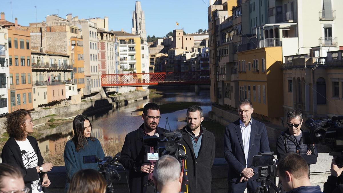 Laia Palau, Stefi Batlle, Lluc Salellas, Sergi Cot, Delfí Geli i Eduard Recio.