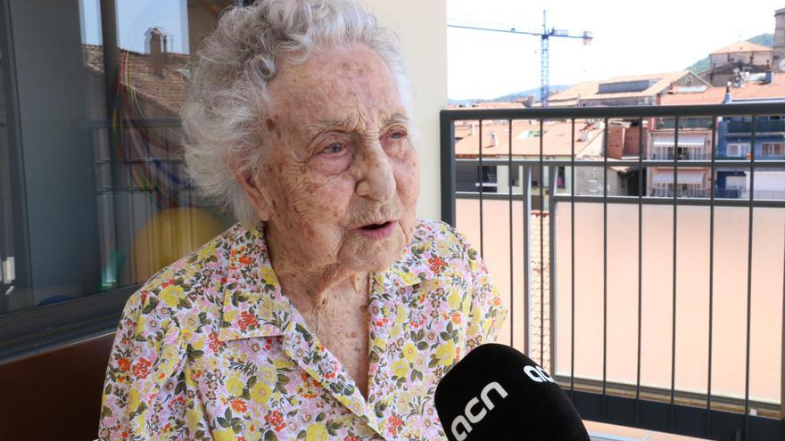 La persona més gran del món, l&#039;olotina Maria Branyas, esdevé la vuitena més longeva de la història