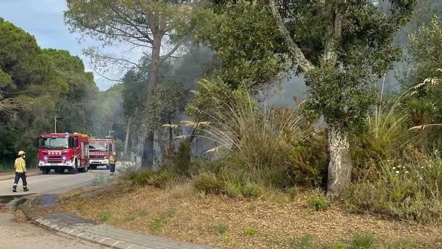 Busquen el piròman que ha provocat dos incendis forestals a Santa Cristina d&#039;Aro