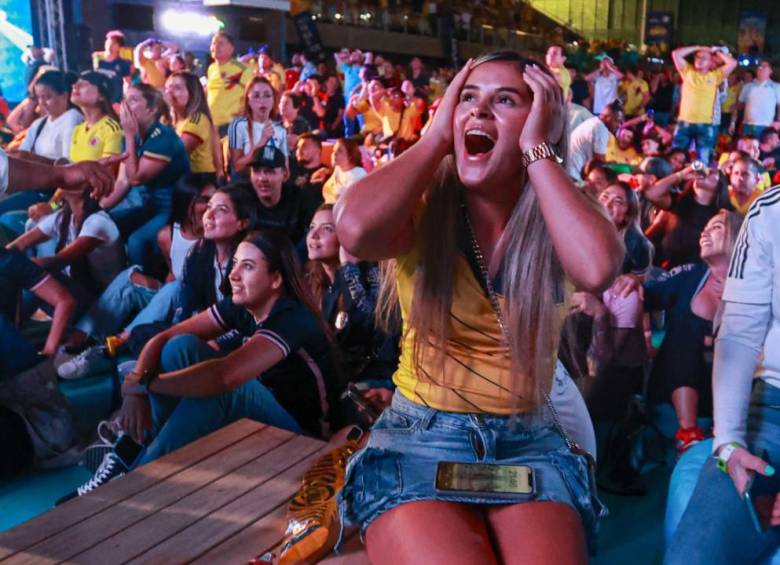 Colombia ganó contra Uruguay y pasó directo a la final en la Copa América 2024. Foto: GERMÁN CALDERÓN - EL COLOMBIANO 