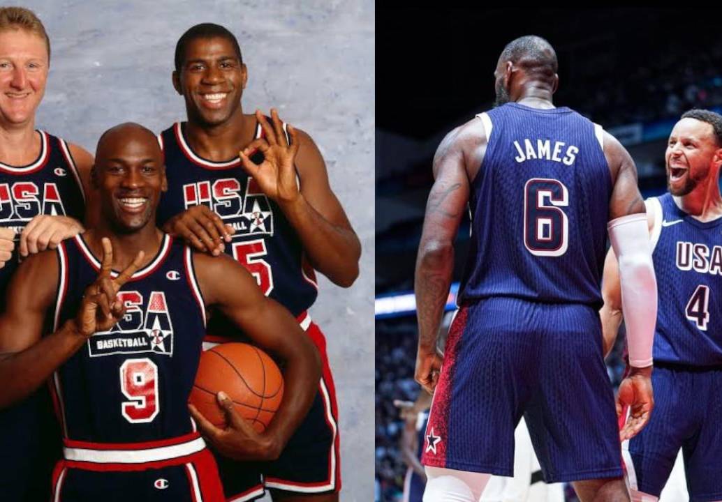 Equipos de baloncesto de Estados Unidos en los Juegos Olímpicos. Foto: tomada de Instagram @usabasketball