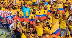 Se espera el apoyo de la afición colombiana a la Selección en el primer duelo ante Venezuela. FOTO JUAN ANTONIO SÁNCHEZ