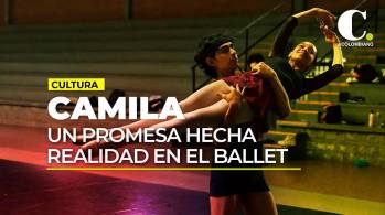 Camila, una promesa hecha realidad en el ballet