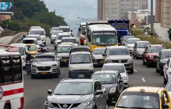 La medida del pico y placa no regirá durante la temporada de fin de año en Medellín. FOTO: CAMILO SUÁREZ