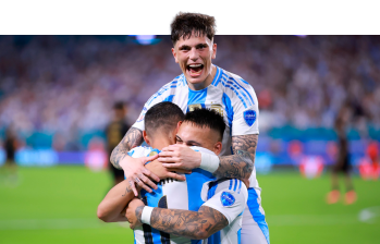 Argentina venció a Perú y realizó puntaje perfecto en la fase de grupos de la Copa América. FOTO getty