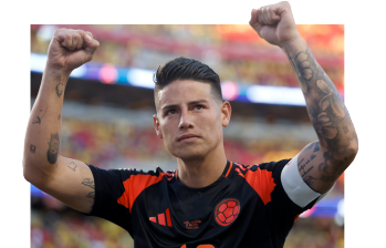 James Rodríguez es el mejor jugador de la Copa América en lo corrido del certamen. FOTO GETTY