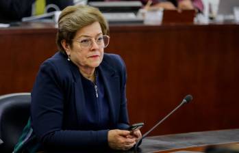 La ministra Gloria Inés Ramírez celebró el pasado martes 18 de junio la aprobación de la reforma laboral en la Comisión Séptima de Cámara de Representantes. FOTO el colombiano.