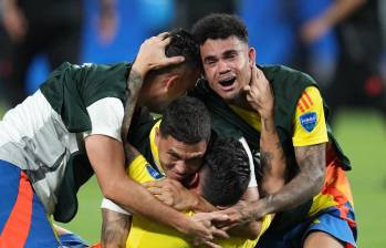 Colombia, con 10 hombres, venció a la favorita Uruguay y se enfrentará a Argentina a la final. FOTO: JUAN ANTONIO SÁNCHEZ 