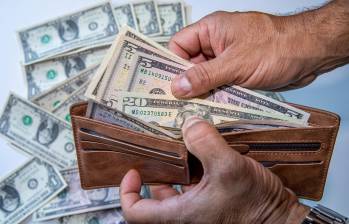 El dólar se cotizó en promedio hoy en $4.014, en la bolsa de valores. FOTO EL COLOMBIANO