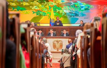 El pasado 20 de julio el presidente instaló un nuevo periodo legislativo y le propuso a los congresistas un pacto para avanzar en las reformas. FOTO: PRESIDENCIA