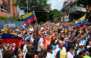 Marchas de la oposición en Venezuela. Fotos: GETTY