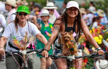 Los organizadores destacaron que la Feria a Ritmo de Bicicleta es una forma de demostrar que es posible disfrutar de la ciudad de una manera sostenible y responsable. Foto: Manuel Saldarriaga Quintero.