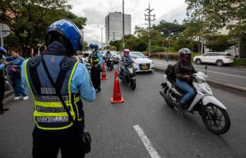 La medida del pico y placa rige en Medellín y los demás municipios del Área Metropolitana del Valle de Aburrá. FOTO: CAMILO SUÁREZ ECHEVERRY