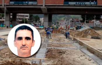 La tragedia ocurrió hace más de 15 años, cuando se construía el corredor exclusivo del Metroplús por el que hoy transitan los buses de la Línea 1. En la imagen, José Iván Suárez Tabares. FOTOS JULIO CÉSAR HERRERA Y CORTESÍA