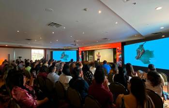 “Cali lidera la conversación de Turismo de Naturaleza Regenerativo a nivel nacional”, señaló Mabel Lara, secretaria de Turismo de Cali, en la primera jornada del foro. FOTO Cortesía USAID