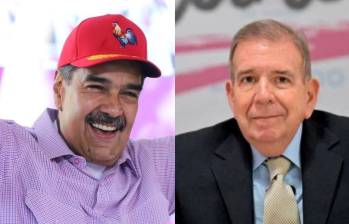 Nicolás Maduro se refirió a la salida de Edmundo González a Venezuela. Fotos: Europapress y AFP