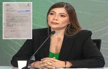 La gerente de Metrosalud Valentina Sosa Carvajal. FOTO: Imagen tomada de Teleantioquia