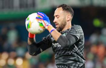 El portero David Ospina es tal vez el jugador antioqueño más representativo de los equipos paisas en la actualidad. FOTO MANUEL SALDARRIAGA