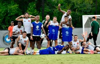 En la Selección Colombia se evidencia alegría, unión y convicción. FOTO X-SELECCIÓN COLOMBIA