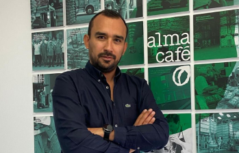  Iván Galindo, gerente de Almacafé, operador logístico de la Federación Nacional de Cafeteros. FOTO: Cortesía Almacafé.