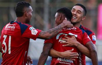 El lateral Daniel Londoño regresa a la nómina del DIM para el duelo ante Pasto en el estadio Libertad. FOTO MANUEL SALDARRIAGA 