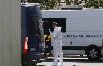 El hombre que habría perpetrado el múltiple crimen tendría antecedentes psiquiátricos, según revelaron las autoridades francesas. FOTO: AFP.