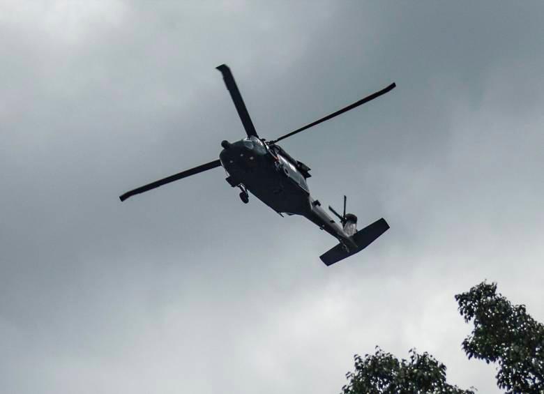 Según el ente de control, solo se exigieron un año de operaciones helicoportadas y 1.200 horas de operación en las aeronaves ofertadas. FOTO: CARLOS VELÁSQUEZ/REFERENCIA