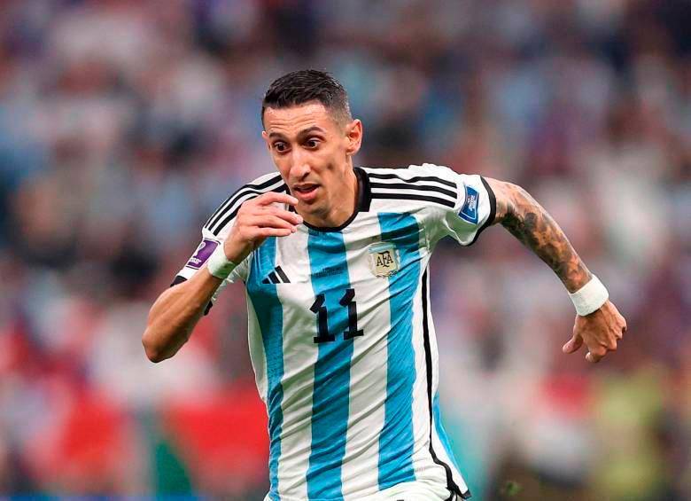 Ángel Di María fue campeón de dos ediciones de la Copa América con la Selección Argentina. Además, marcó gol en la final del Mundial de Qatar, que ganó el seleccionado suramericano. FOTO: GETTY