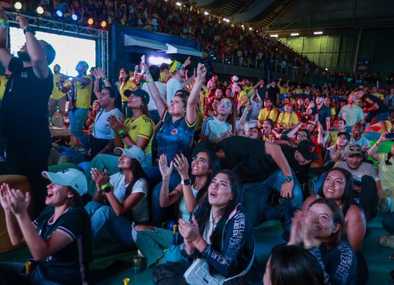 Colombia ganó contra Uruguay y pasó directo a la final en la Copa América 2024. Foto: GERMÁN CALDERÓN - EL COLOMBIANO