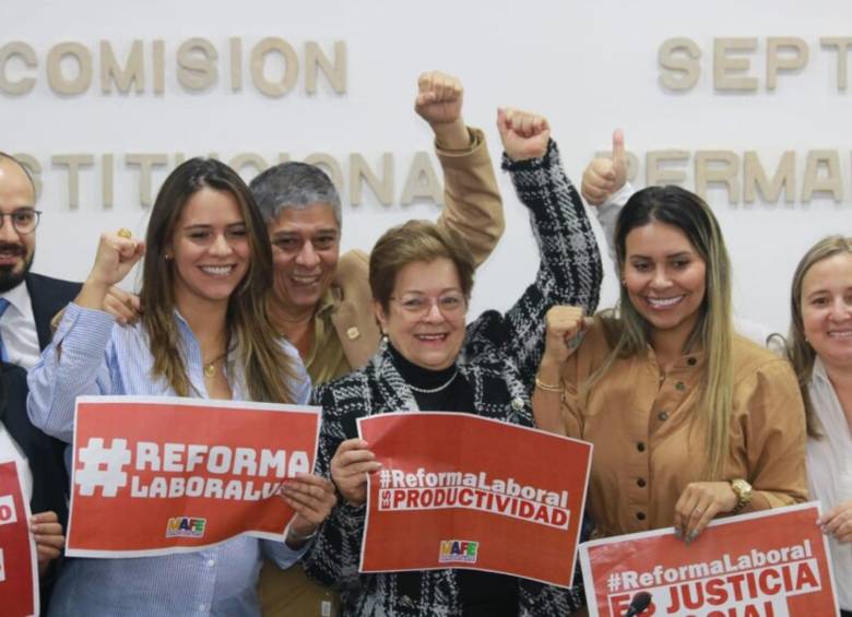 En medio de la discusión de la Reforma Laboral en la Cámara de Representantes, 23 artículos fueron eliminados. Foto: Colprensa