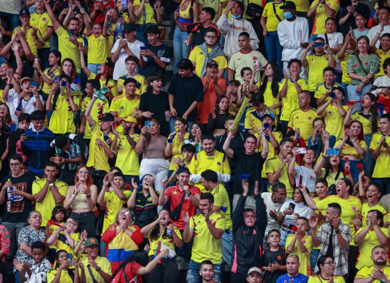 Colombia ganó contra Uruguay y pasó directo a la final en la Copa América 2024. Foto: GERMÁN CALDERÓN - EL COLOMBIANO