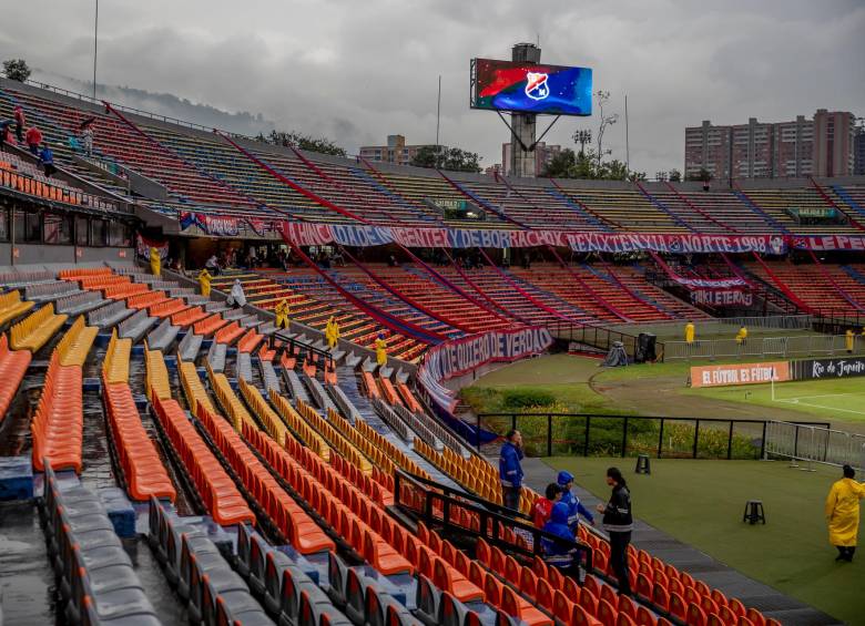 Lo que más llama la atención son los posibles nombres que podría tener el Atanasio cuando el DIM juegue de local. FOTO cAMILO sUÁREZ 