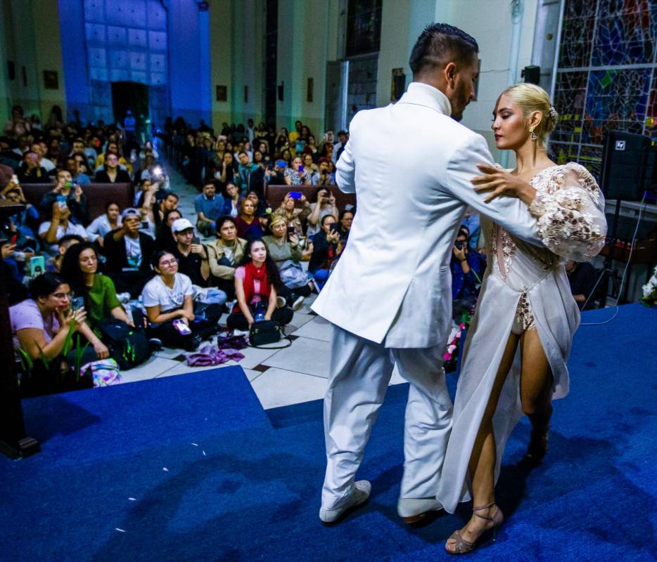 “Fue un momento mágico porque fue como confirmar que de la muerte puede surgir algo con tanta vida como el baile”. Foto: : Julio César Herrera