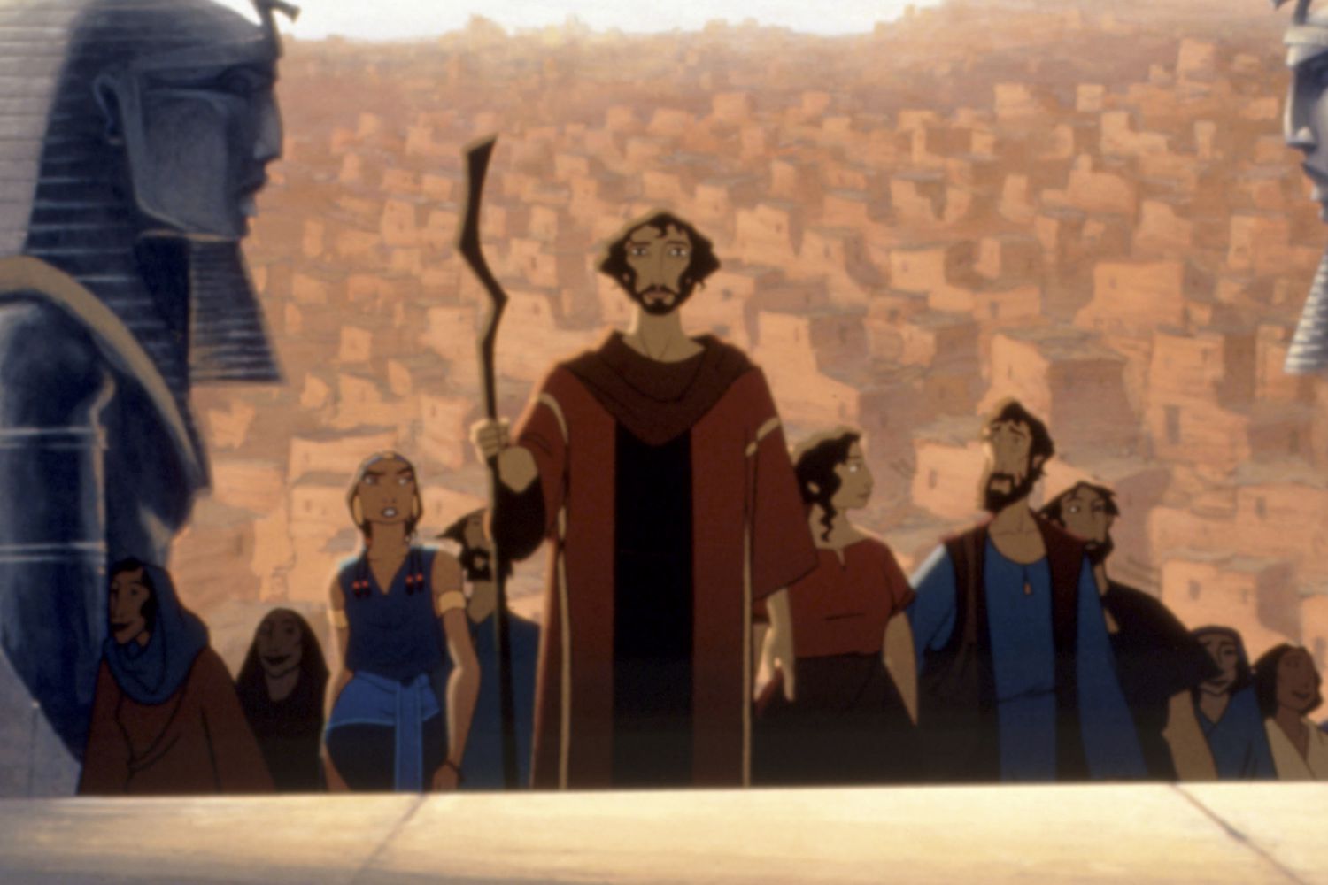Moses in 'The Prince of Egypt'