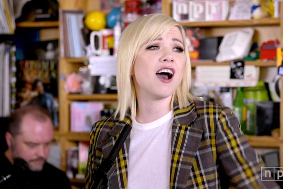 Carly Rae Jepsen: Tiny Desk Concert (screen grab)