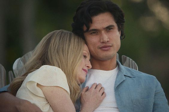 Julianne Moore and Charles Melton in 'May December'