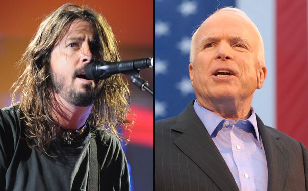 Dave Grohl; John McCain