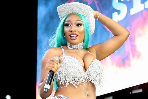 EAST RUTHERFORD, NJ - JUNE 02: Megan Thee Stallion performs during Summer Jam 2019 at MetLife Stadium on June 2, 2019 in East Rutherford, New Jersey. (Photo by Johnny Nunez/WireImage)