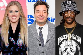 Kelly Clarkson, Jimmy Fallon, and Snoop Dogg