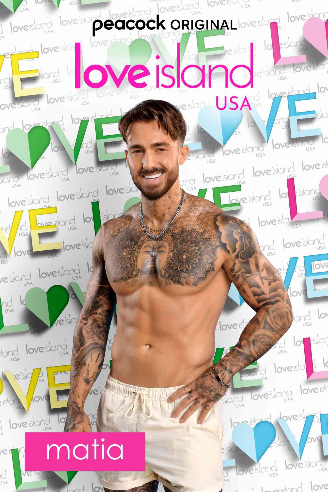 Love Island USA cast. Peacock