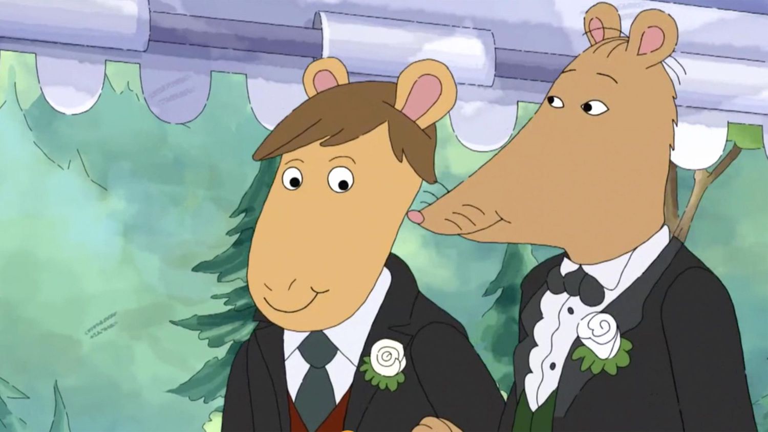 Arthur (screen grab) Mr. Ratburn (right) CR: PBS Kids