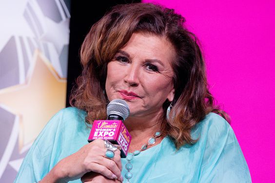 Abby Lee Miller speaks on stage during the 2022 Ultimate Women's Expo Houston Day 2 at George R. Brown Convention Center on December 04, 2022 in Houston, Texas.