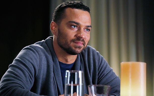 Jesse Williams as Dr. Jackson Avery on Grey's Anatomy on October 5, 2015